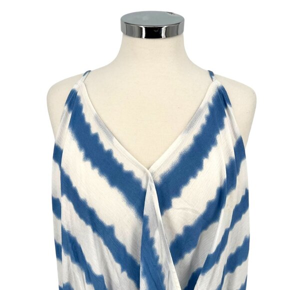 Market & Spruce Tie-Dye Sleeveless Wrap Top Size XXL NWT - Picture 2 of 7